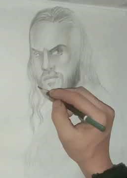 Roman Reigns Sketch Tutorial Realistic WWE Drawing Step by Step #art #artandcraft #artvideo