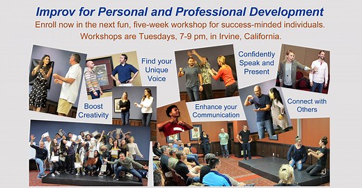 Improv for Personal and Professional Development - IPPD Workshops