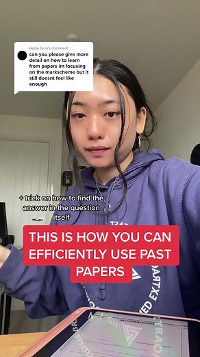 Replying to @m EFFICIENTLY USE PAST PAPERS TO IMPROVE YOUR GRADES #study #studytok #alevels #alevelstudy #gcses #gcsestudy #examhacks #pastpaper #studytips #studyhacks #xyzbca #cyzbca