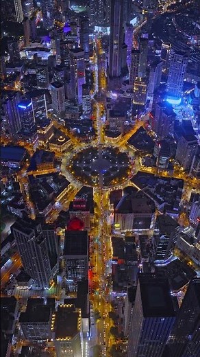 Stunning Aerial View of Dalian City, China