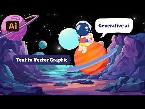 Adobe Illustrator AI Generative Tool Text to Vector Graphic
