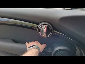 How do you reset the window regulator of the Mini Cooper?