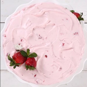 What better way to celebrate National Lemonade Day than with a Strawberry Lemonade Layer Cake?! 🍋🍓 Get the recipe: http://trib.al/Xo0IbZa | Southern Living