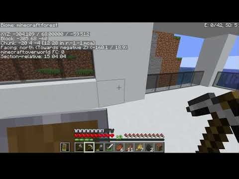 #2 ネザーに入るのが怖いので現世で物資集め【マイクラJAVA版】