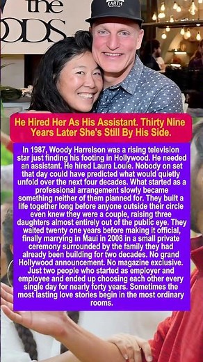 The Unexpected Love Story of Woody Harrelson and Laura Louie