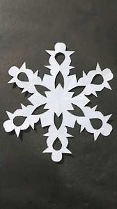 How to create a snowflake pattern 💫💯 #artofhandmade #handmade #diy #craft #creative