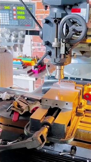 Satisfying Mill Setup! Perfect Alignment is EVERYTHING! #shorts