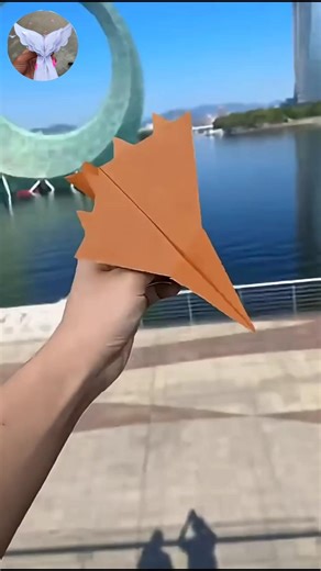 How to make Zig-Zag Paper Glider , homemade origami flapping paper airplane , new FLAPPING toy 🤩💥