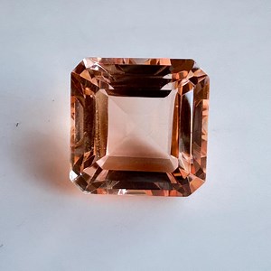 12mm Morganite Faceted Octagon Cut Stone - Price per Piece - Etsy