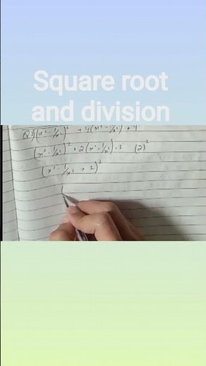 Square Root Division Method 🔥 | 9th Math Federal Board | Easy Trick 💯