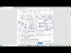Random Variable, Discrete Random Variable, PMF and Distribution Function