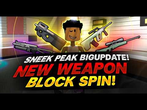 BlockSpin New Weapon ? #blockspin