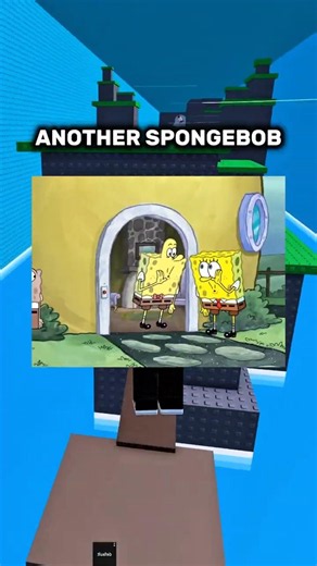 SpongeBob Found Another Version Of Himself #roblox #relatable #cartoon