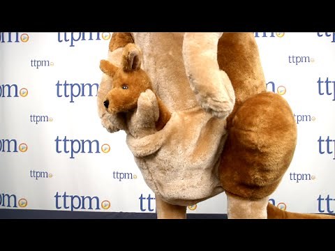 Plush Kangaroo and Joey from Melissa & Doug