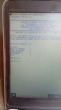comment se connecter sur une DUW sur moshell