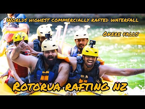 Rotorua Rafting | NZ | Full Experience video | Highest commercially rafted waterfall in the world