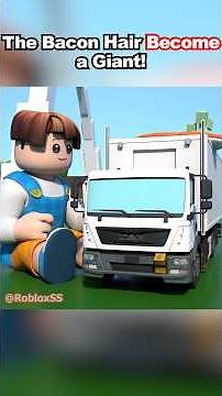 The Bacon Hair Become a Giant! | #roblox #animation