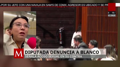 La diputada del PT, Martha Aracely Cruz, denuncia a Cuauhtémoc Blanco por acoso en el 25N