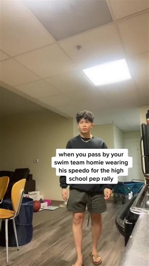 Aussie Asian Wears Speedos