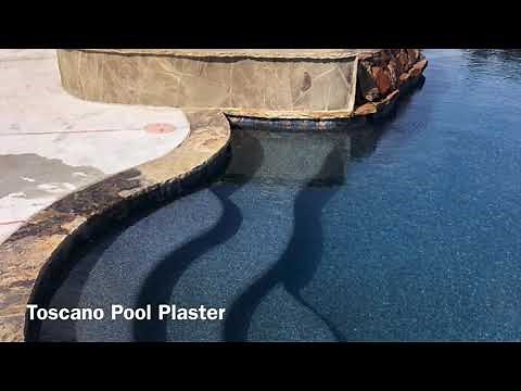 Toscano Pool Plaster - Stonescapes Pebble Midnight Blue