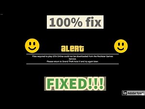 How to fix "Files required to play gta online could not be downloaded ps4" 100% fix
