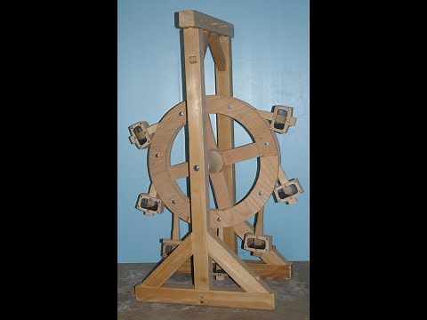 Villard de Honnecourt's Perpetual Motion Hammerwheel