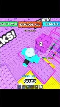 IN THIS TOWER WE HAVE TO BUILD ROADS #roblox #shorts #homepage #fyp #viral #gaming