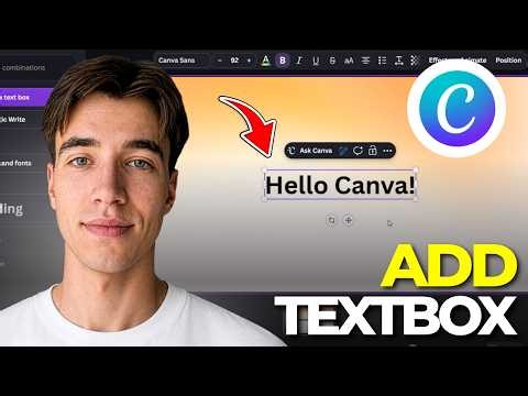How To Add A Text Box In Canva | Tutorial 2026