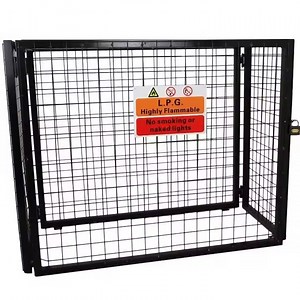 [Hot Item] Stackable Industrial Gas Cage for Secure Gas Cylinder Handling