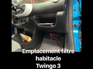 Come si sostituisce il filtro dell' abitacolo, nella Renault Twingo 3?