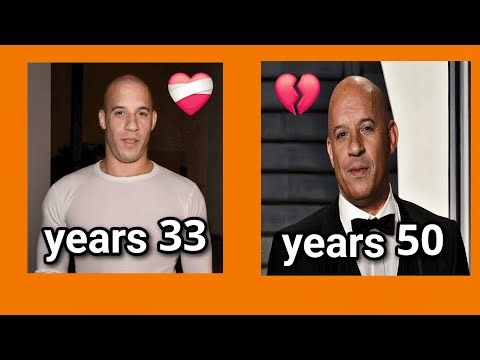 The Evolution of Vin Diesel 1999 - 2025 Forever Young 🥺❤️‍🩹
