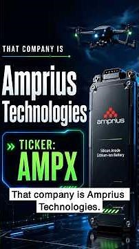 AMPX Stock Could Power the AI Drone Boom
