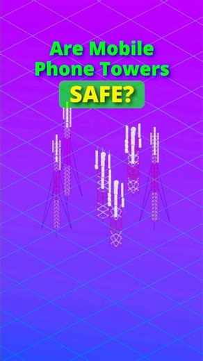 Are Mobile Phone Towers Safe? #scienceshorts #celltower #emf #scienceexplained