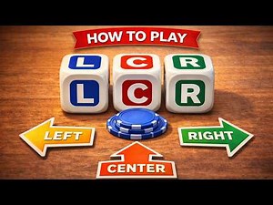 How to Play LCR (Left Center Right) | Dice Game Rules in 3 Minutes