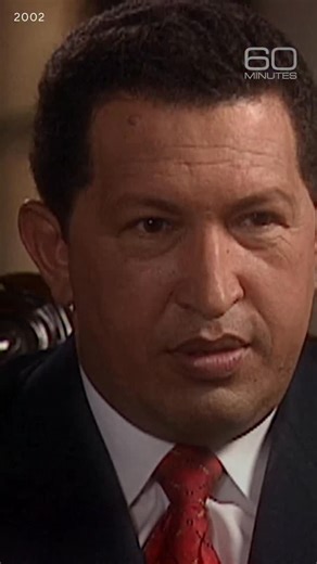 “I have been compared to Hitler, a sort of mix between Mussolini and, who knows, the devil himself. And what I do is struggle for a people. I am a true democrat,” former Venezuelan President Hugo Chávez told 60 Minutes in 2002. | 60 Minutes