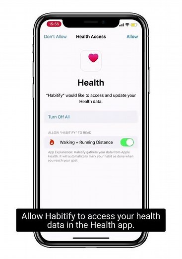 Habitify Tutorial: Sync your habit with Health app
