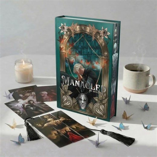 Manacled Hardcover Book, Illustrated Romantic Dramione Fanfiction, Volume Edition With Illustrations, Exclusive Poster Gift Set & Bookmark - Etsy
