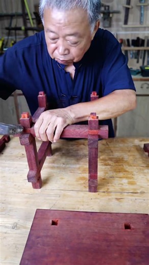 Lu Ban Lock Bench: Practical Use of Lu Ban Lock, Mortise and Tenon Structure