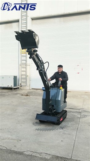 The smallest Electric Mini Excavator Narrow Space Construction Customization services are available