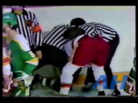 NHL Apr. 30, 1981 Bob MacMillan,CGY v Neal Broten,MIN Calgary Flames Minnesota North Stars