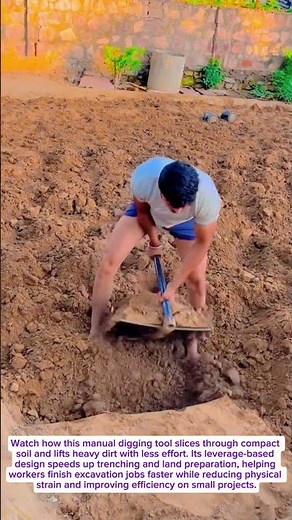 This Simple Hand Tool Breaks Hard Ground Faster Than You Think!