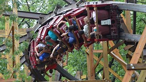 Outlaw Run at Silver Dollar City Attractions was the first successful wooden roller coaster to turn riders upside down and the experience is AMAZING!!! Watch this video and tell me who wants to ride! | Theme Park Review