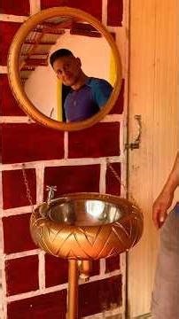 Renové mi lavamanos con un par de llantas 🛞 reutilizadas!! #shorts #virsl #ideas #arte #artesanía