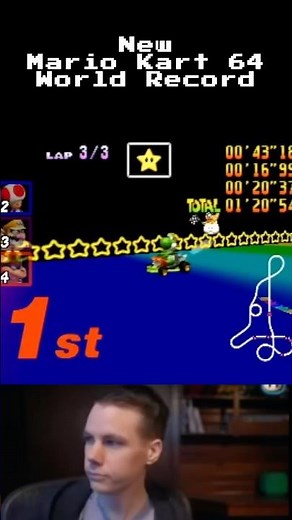 New Mario Kart record is insane...