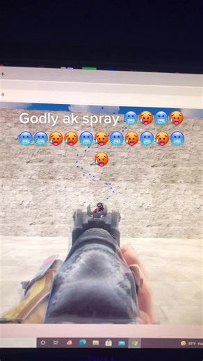 #rust #rustconsole #akspray #godly ak spray