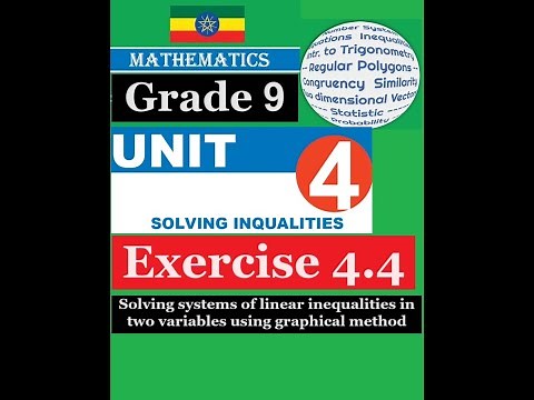 Mathematics Grade 9 Unit 4 Exercise 4.4‪@mathT_21‬