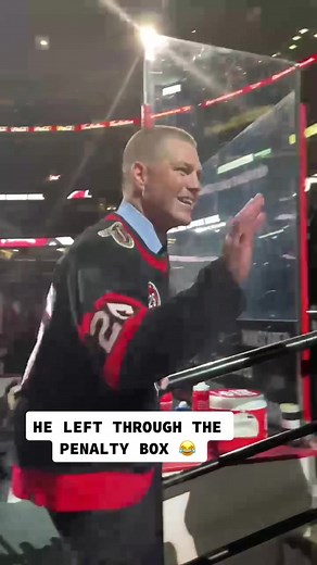 Chris Neil Retires Jersey: Penalty Box Exit