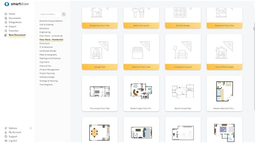 SmartDraw is the fastest, easiest way to create floor plans. Whether you're a seasoned expert or even if you've never drawn a floor plan before, SmartDraw gives you everything you need. #floorplanning #autocadalternative #makeitbettermondays | SmartDraw