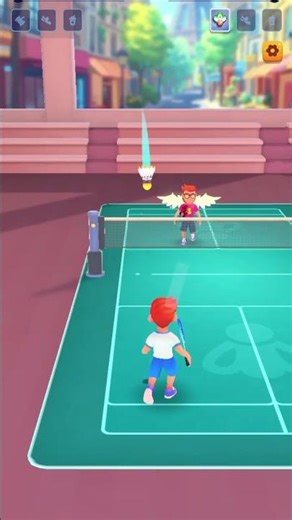Crazy Badminton Smash on Android! 🏸🔥 | Fast Rally #Shorts