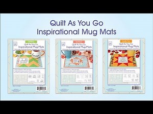 Quilt As You Go Inspirational Mug Mats